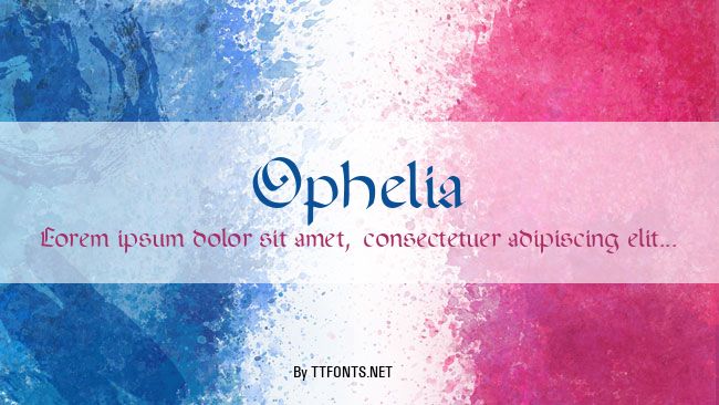Ophelia example