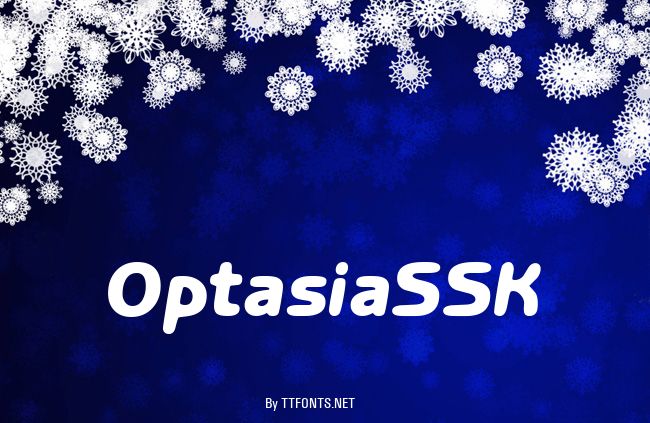OptasiaSSK example