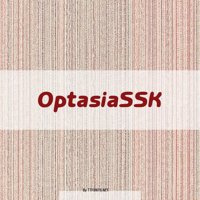 OptasiaSSK example