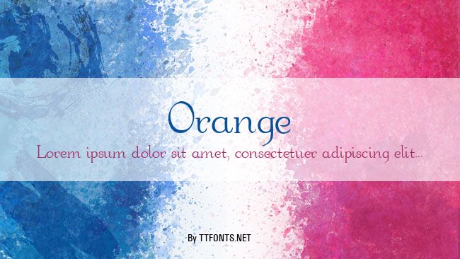 Orange example