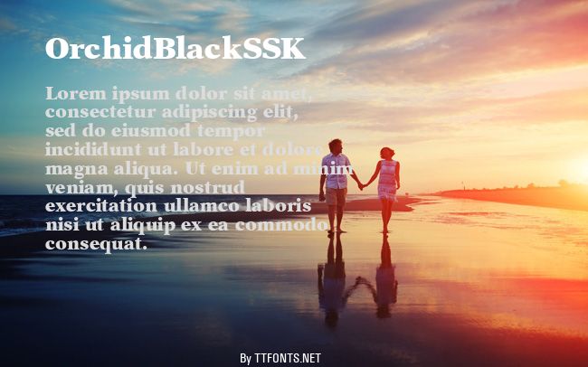 OrchidBlackSSK example