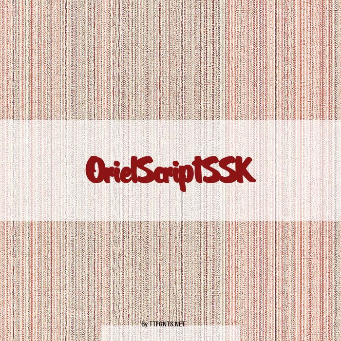 OrielScriptSSK example