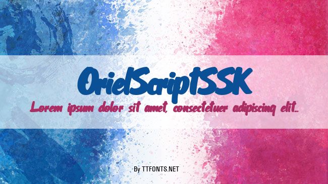 OrielScriptSSK example