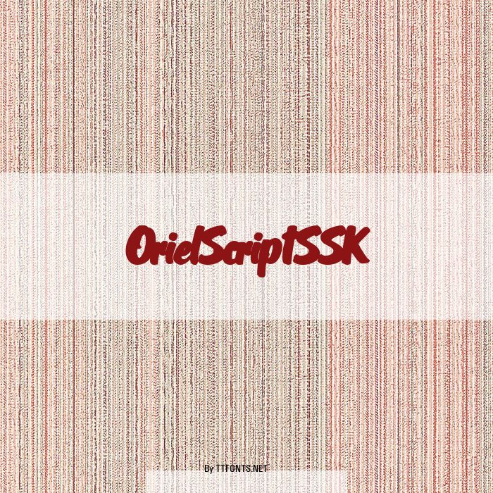 OrielScriptSSK example
