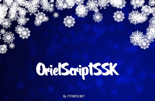 OrielScriptSSK example