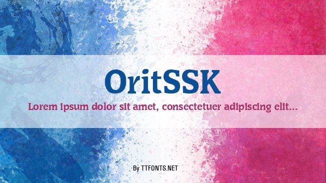 OritSSK example