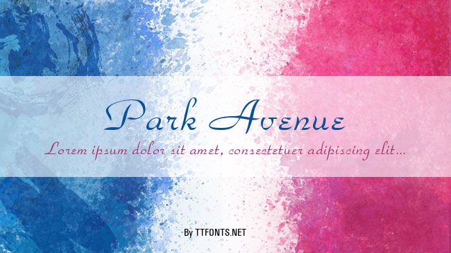 Park Avenue example