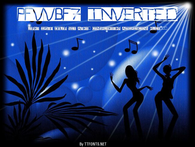 Pfvvbf7 inverted example