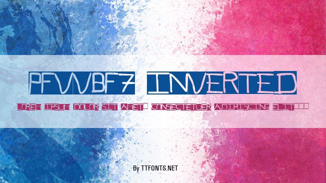 Pfvvbf7 inverted example