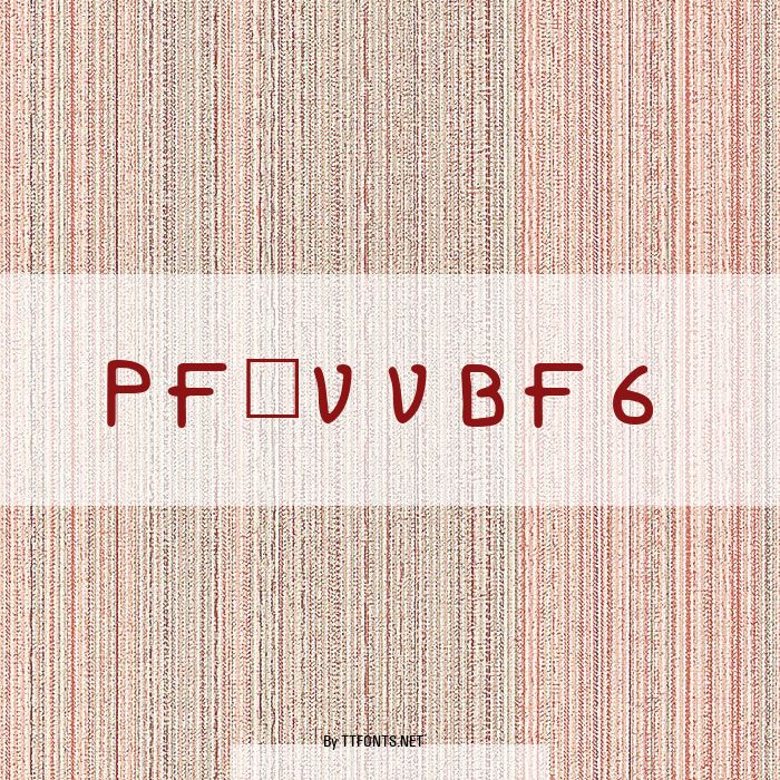 Pf_vvbf6 example