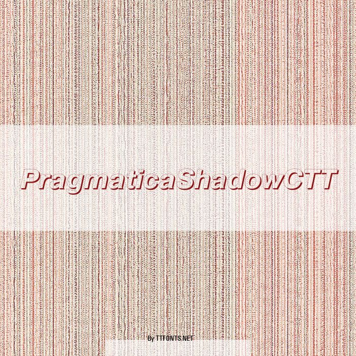 PragmaticaShadowCTT example