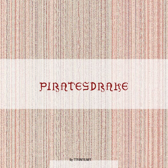 PiratesDrake example