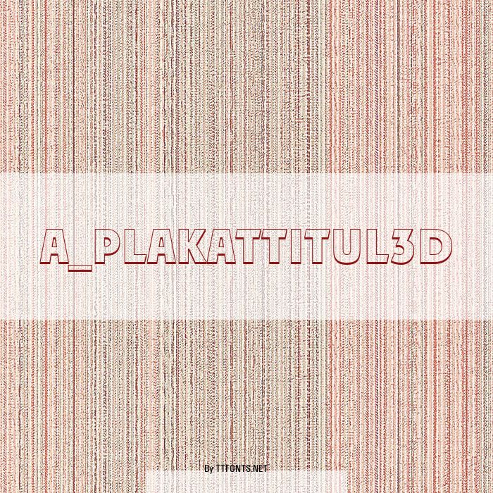 a_PlakatTitul3D example