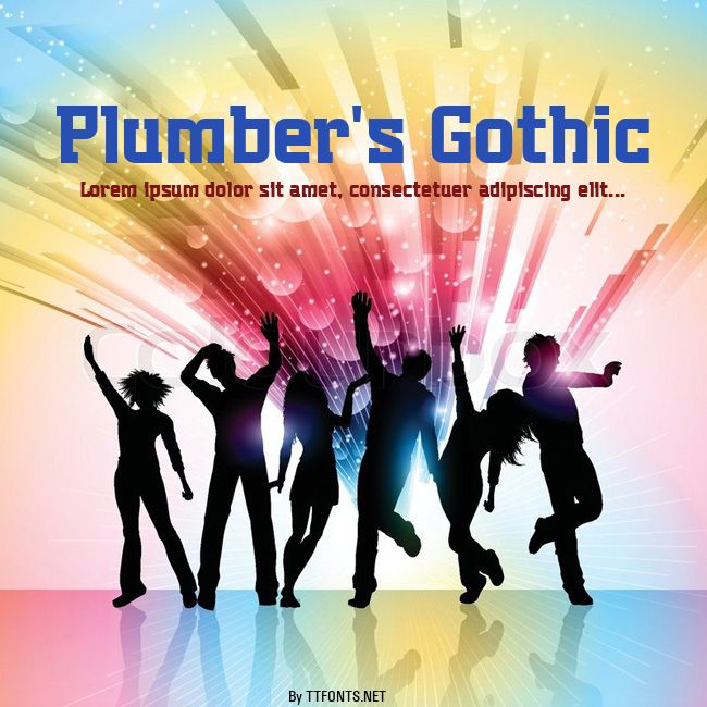 Plumber's Gothic example