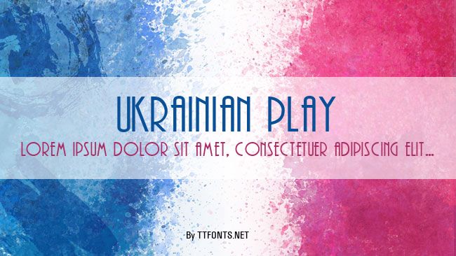 Ukrainian Play example