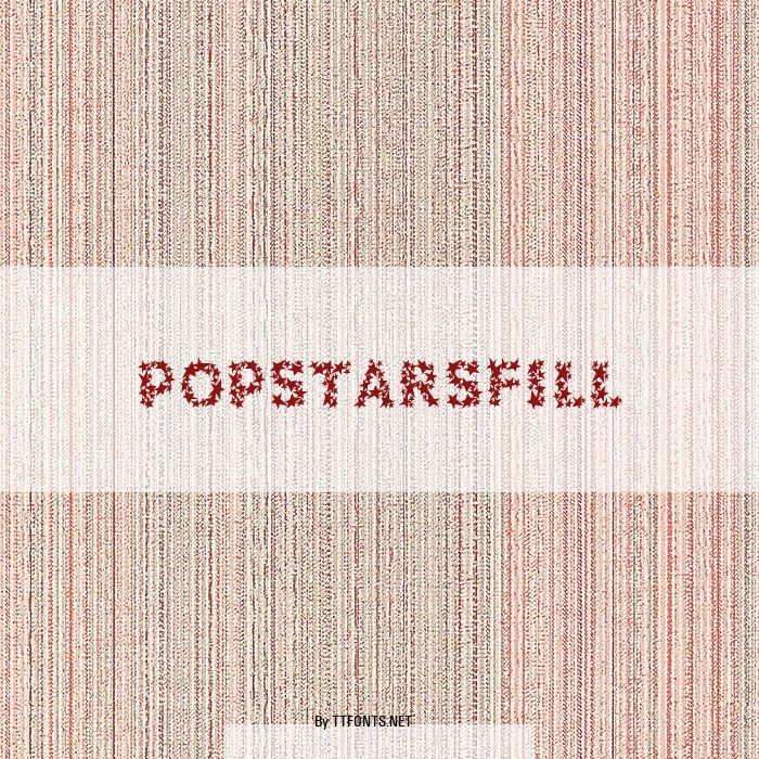 PopstarsFill example