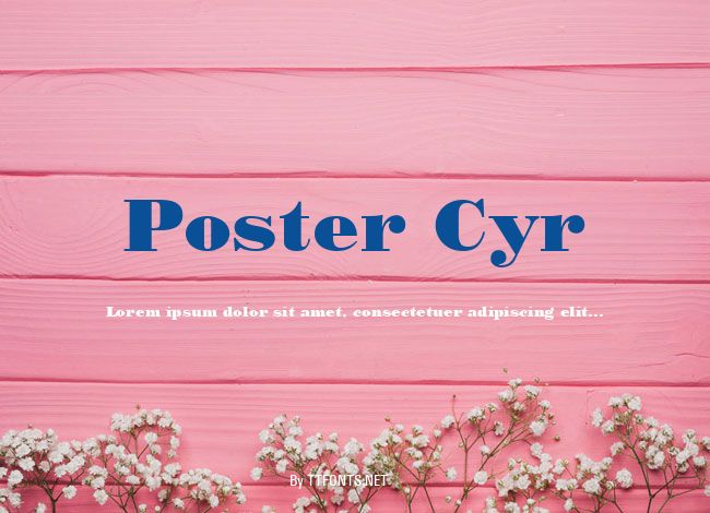 Poster Cyr example