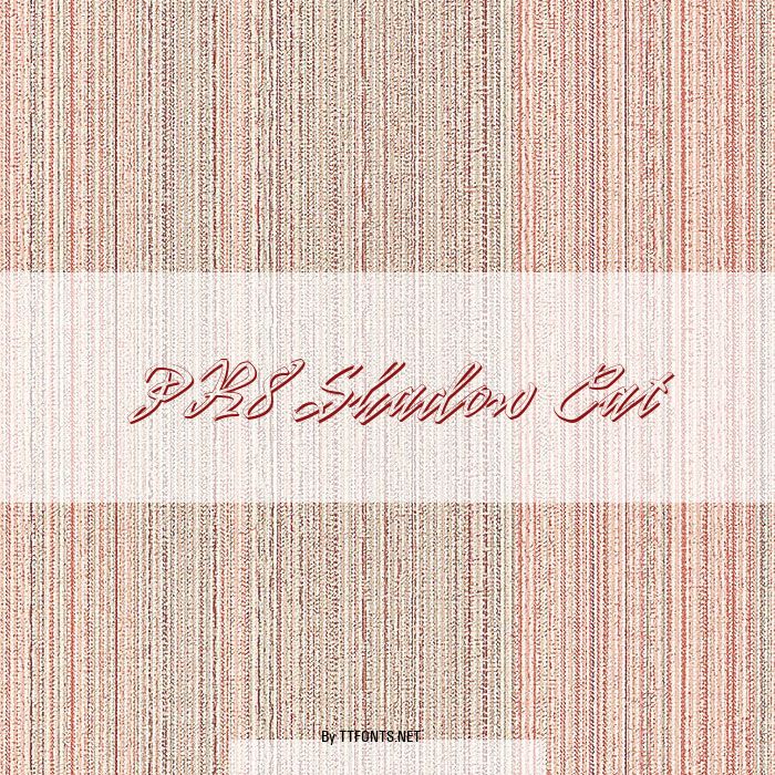 PR8 Shadow Cat example