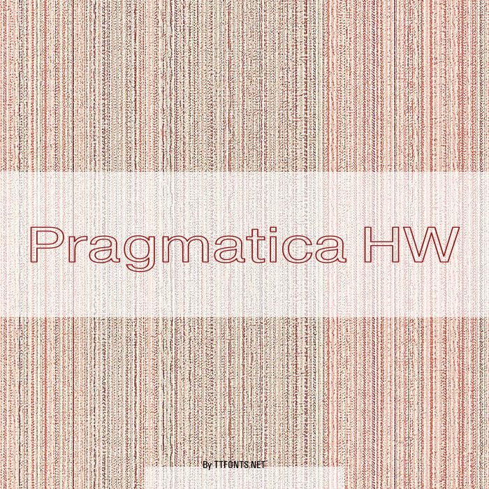 Pragmatica HW example