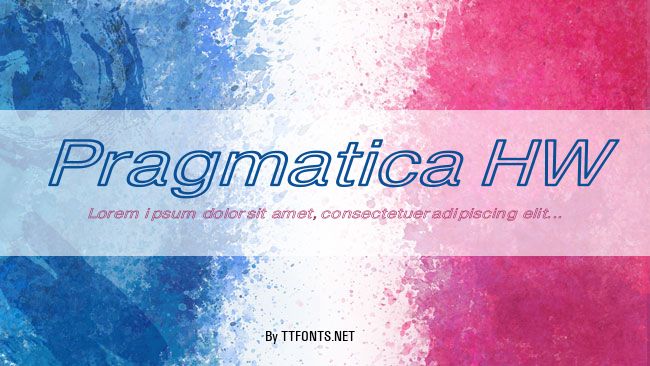 Pragmatica HW example
