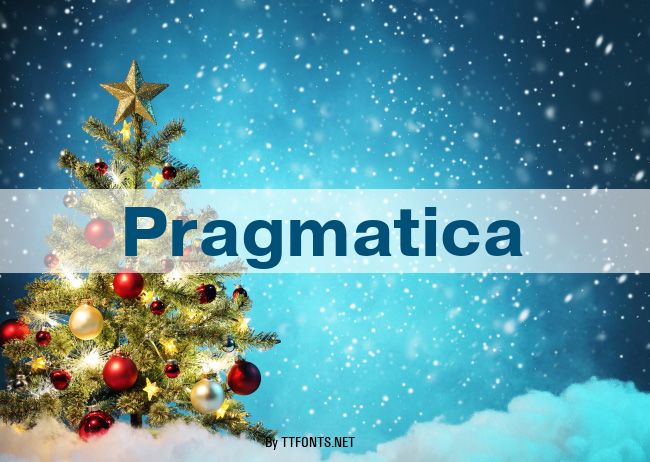 Pragmatica example