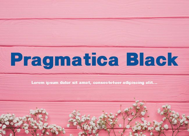 Pragmatica Black example