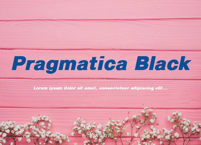 Pragmatica Black example