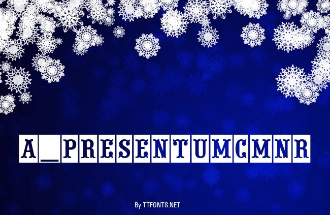 a_PresentumCmNr example