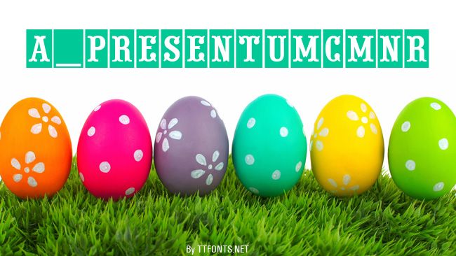 a_PresentumCmNr example