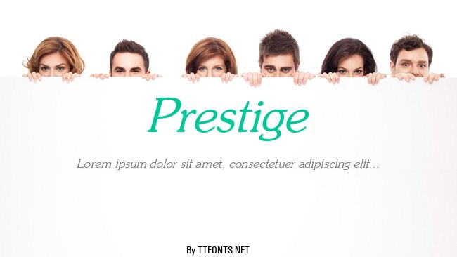 Prestige example