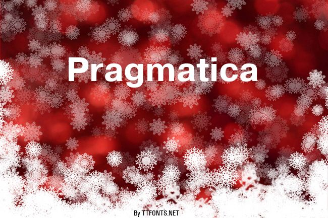 Pragmatica example