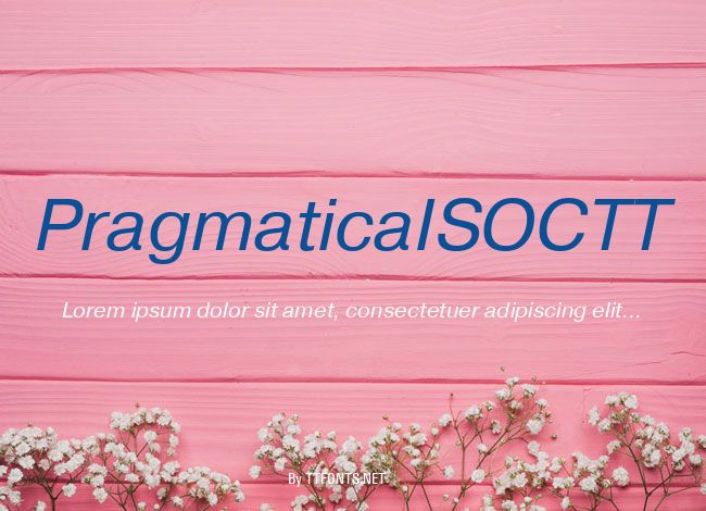 PragmaticaISOCTT example