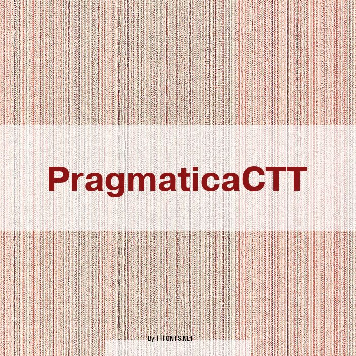 PragmaticaCTT example