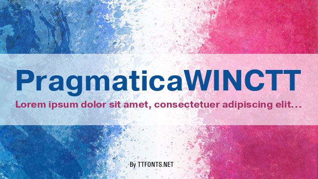 PragmaticaWINCTT example