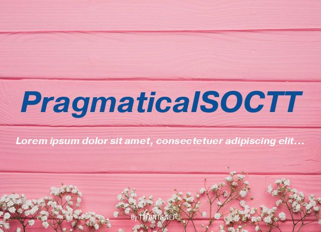 PragmaticaISOCTT example