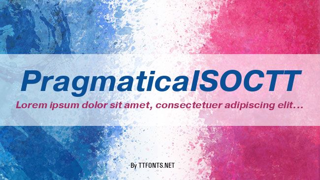 PragmaticaISOCTT example