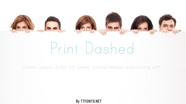 Print Dashed example