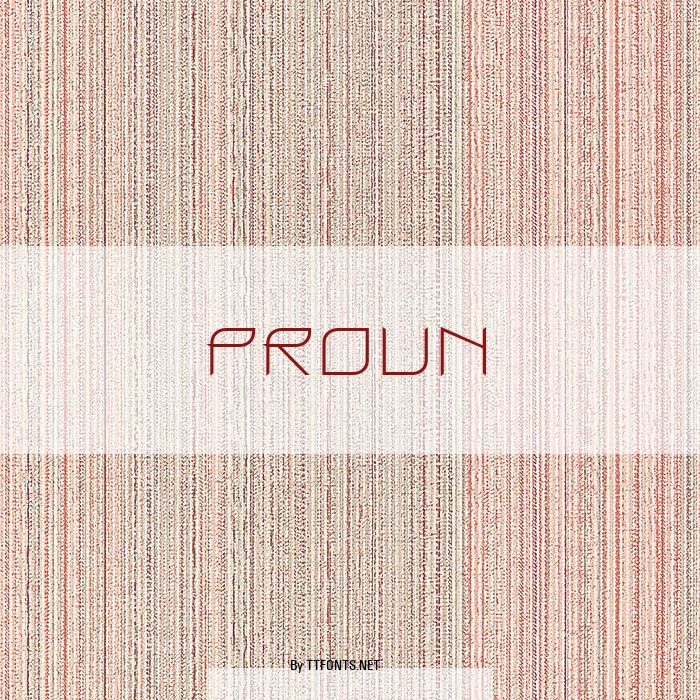 Proun example