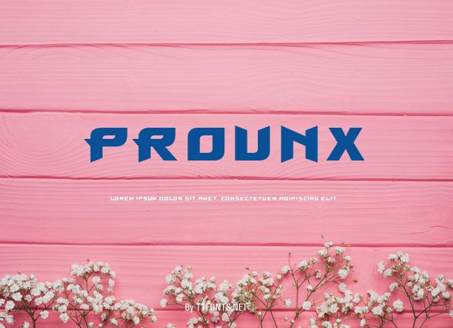 ProunX example