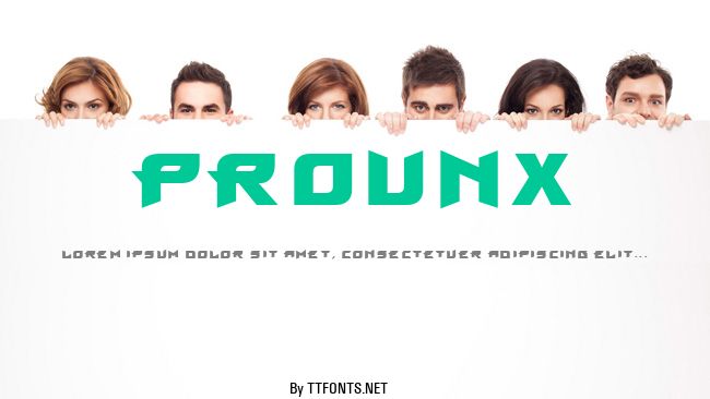 ProunX example