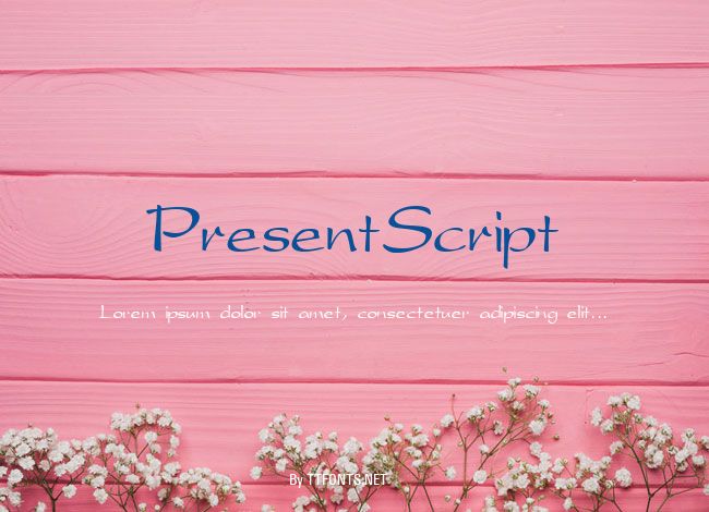 PresentScript example