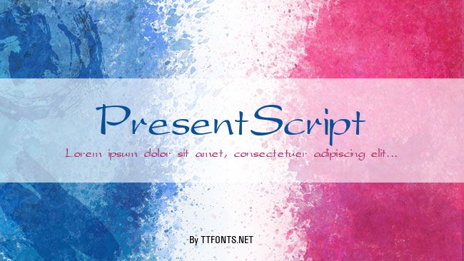 PresentScript example