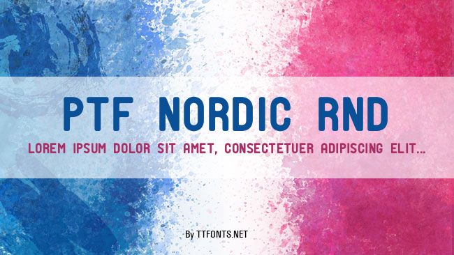 PTF NORDIC Rnd example