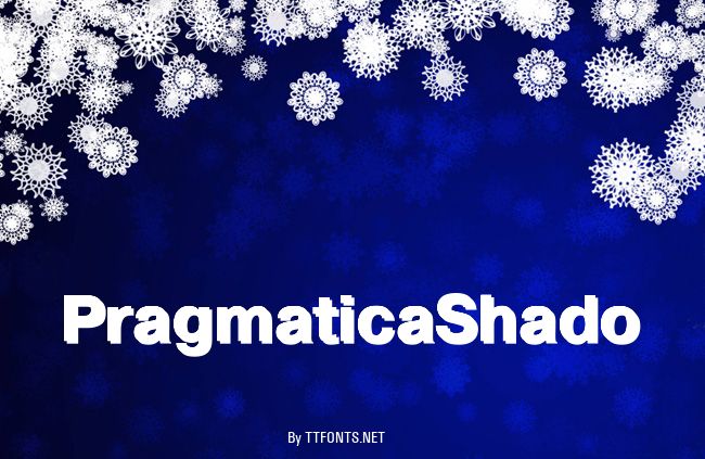 PragmaticaShado example