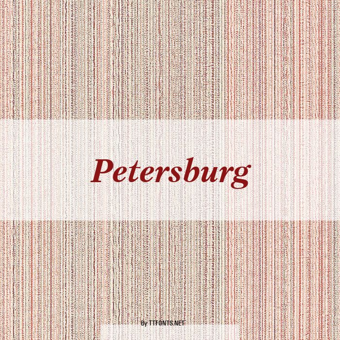 Petersburg example