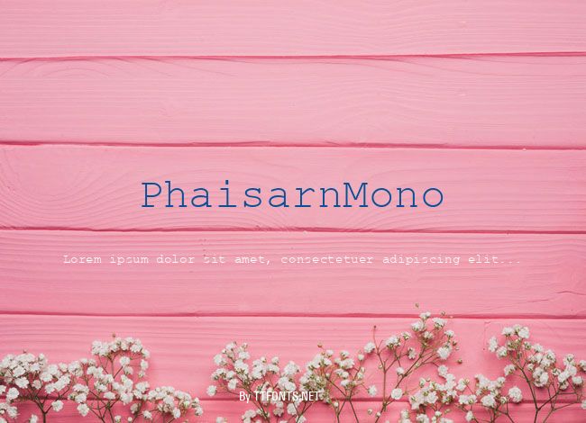 PhaisarnMono example