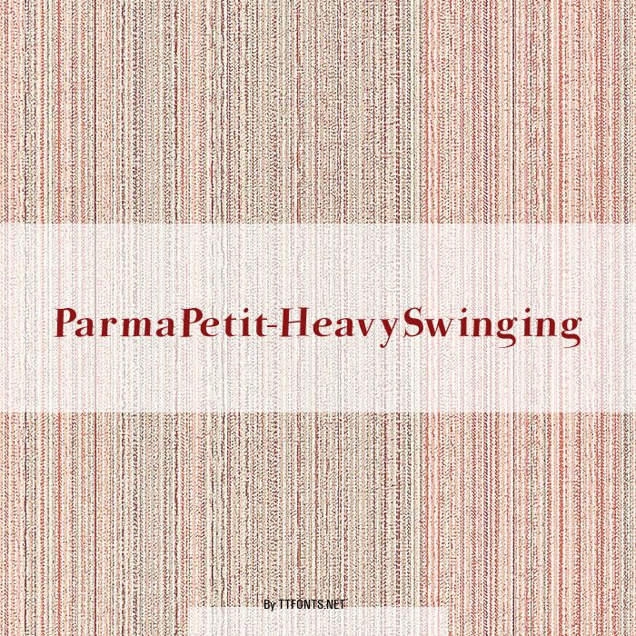 ParmaPetit-HeavySwinging example