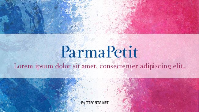 ParmaPetit example