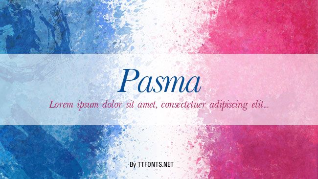 Pasma example