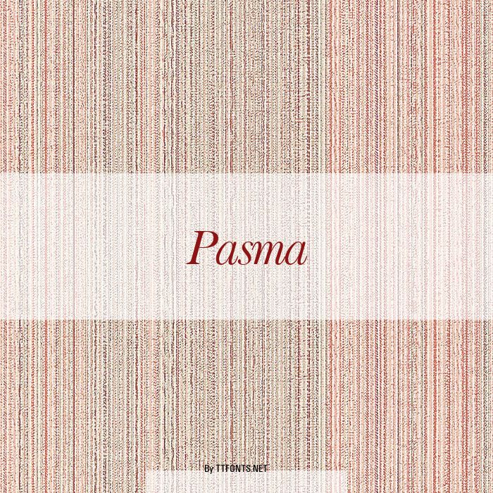 Pasma example
